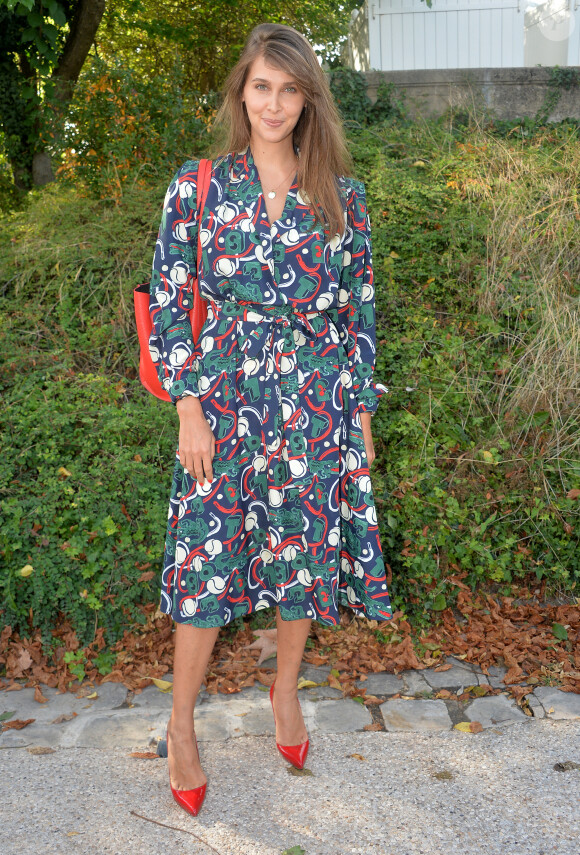 Semi-Exclusif - Ophélie Meunier - People au défilé Lacoste Collection Prêt-à-Porter Printemps/Eté 2020 lors de la Fashion Week de Paris, le 1er octobre 2019. © Veeren Ramsamy-Christophe Clovis/Bestimage  Semi-Exclusive - People attends the Lacoste Womenswear Spring/Summer 2020 show as part of Paris Fashion Week on October 1st, 2019 in Paris, France. 