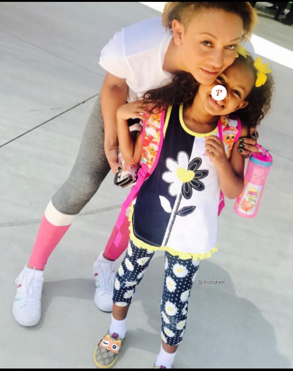 Mel B et sa fille Madison (6 ans) sur une photo publiée sur Instagram le 1er septembre 2017.