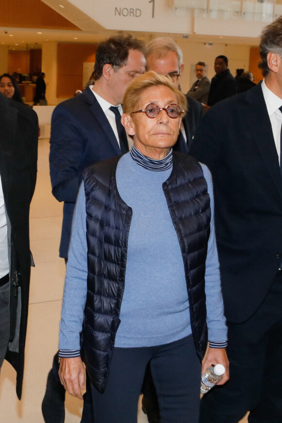Isabelle Balkany arrive au tribunal de Paris pour entendre le verdict du procès pour blanchiment à grande échelle