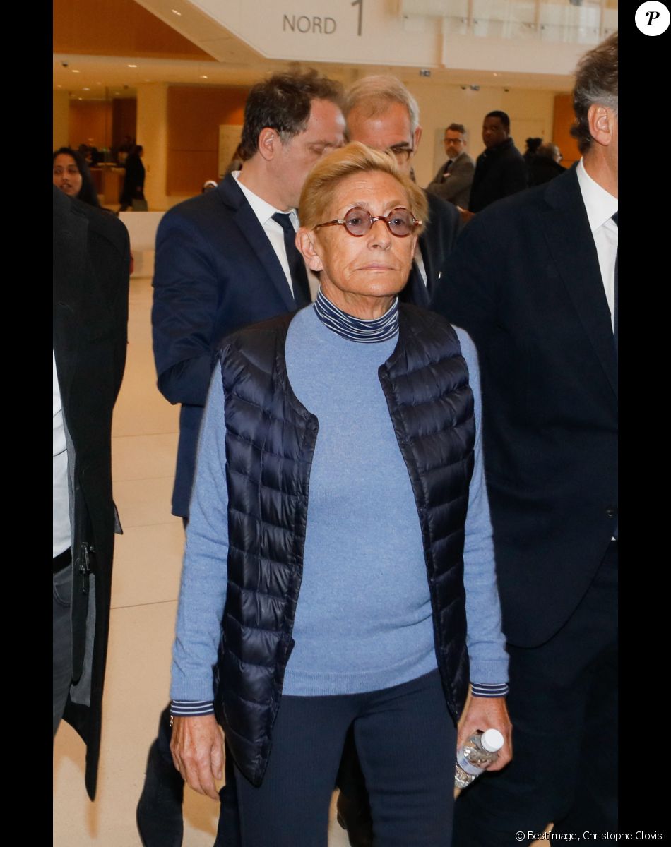 Isabelle Balkany arrive au tribunal de Paris pour entendre le verdict du procès pour blanchiment à grande échelle