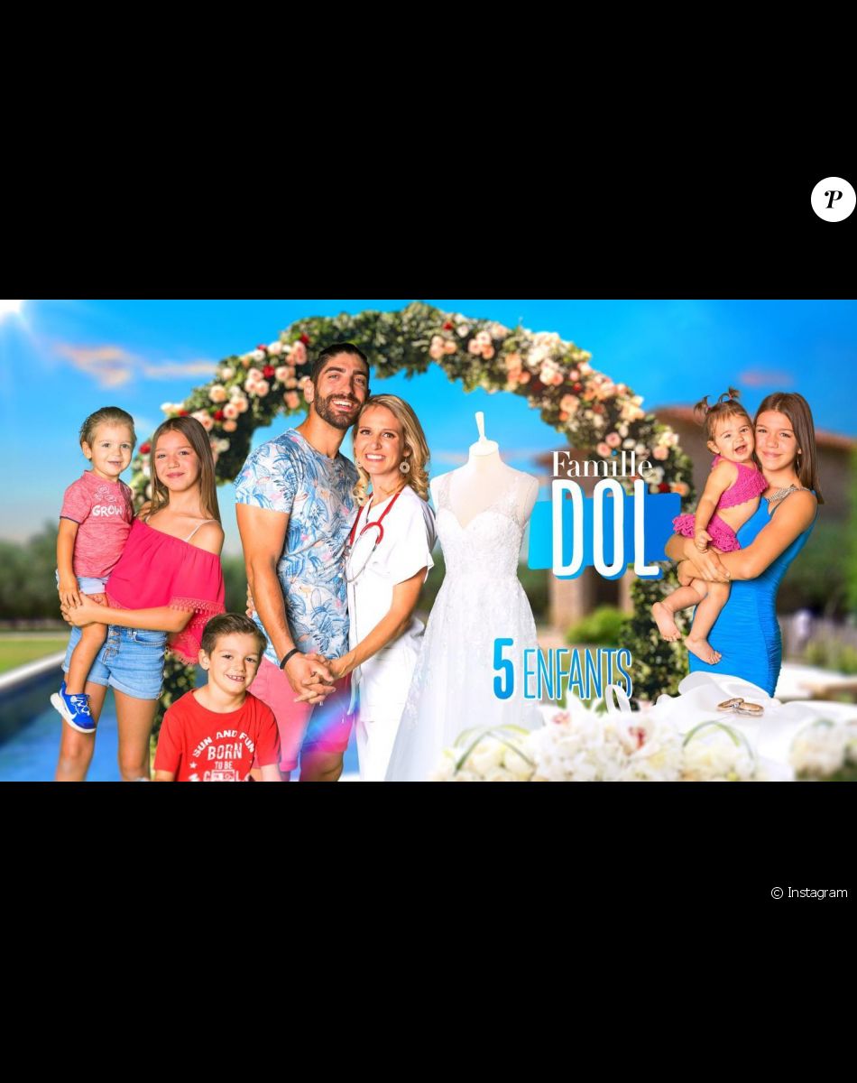 Photo officielle de la famille Dol de "Familles nombreuses"