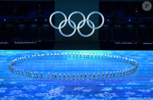 Cérémonie d'ouverture des Jeux olympiques d'hiver de Pékin 2022 au Stade national (Nid d'oiseau), à Pékin, Chine, le 4 février 2022. © Alexei DruzhininTass/Bestimage 