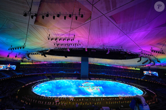 Cérémonie d'ouverture des Jeux olympiques d'hiver de Pékin 2022 au Stade national (Nid d'oiseau), à Pékin, Chine, le 4 février 2022. © Walter G. Arce Sr./Zuma Press/Bestimage 