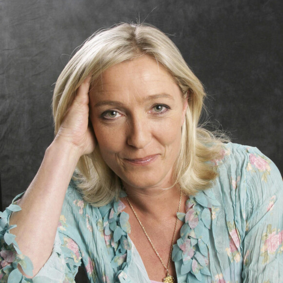 Archive - Portrait en 2007 de Marine Le Pen