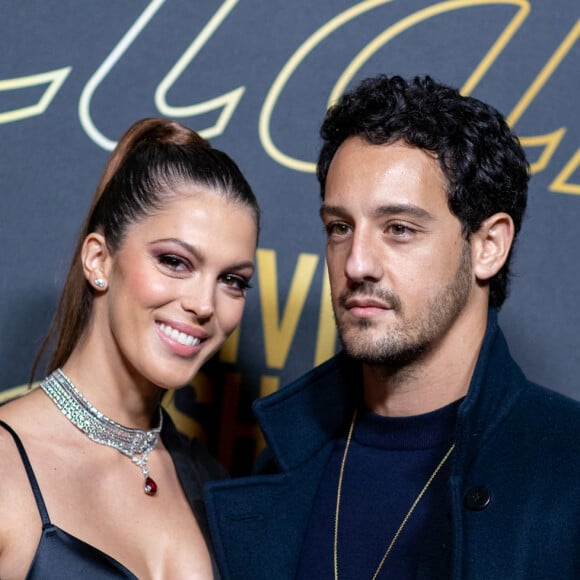 Iris Mittenaere, Diego El Glaoui - Photocall du défilé Etam Live Show 2021 à l'Opéra Garnier à Paris le 4 octobre 2021. © Tiziano Da Silva / Bestimage