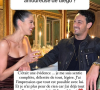 Iris Mittenaere se livre sur son couple avec Diego El Glaoui, sur Instagram en février 2022.