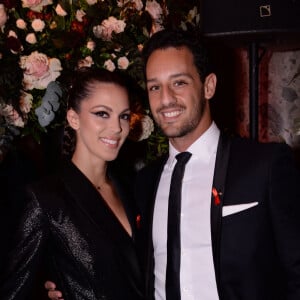 Iris Mittenaere (Miss France et Miss Univers) et son compagnon Diego El Glaoui lors de la soirée de gala du "Dîner de la mode du Sidaction" au Pavillon Cambon Capucines - Potel et Chabot à Paris, France. © Rachid Bellak/Bestimage