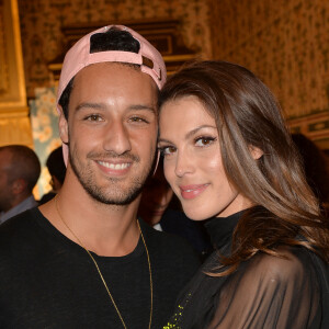 Iris Mittenaere (Miss France et Miss Univers) et son compagnon Diego El Glaoui - After Show du défilé de mode Haute-Couture printemps-été "Jean-Paul Gaultier" au théâtre du Châtelet à Paris. © Christophe Clovis-Veeren Ramsamy / Bestimage