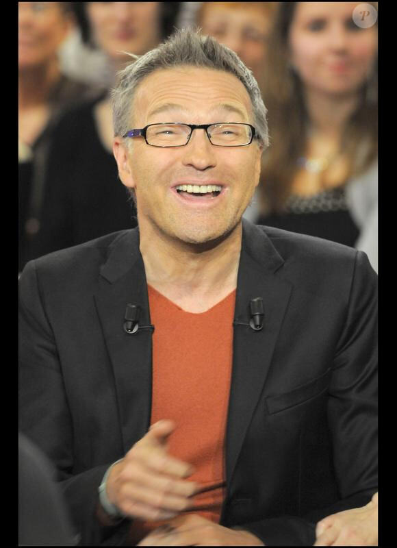 Laurent Ruquier à l'enregistrement de "Vivement dimanche" (6/01/10)