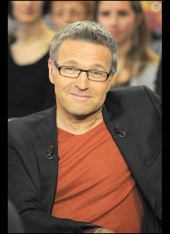 Laurent Ruquier à l'enregistrement de "Vivement dimanche" (6/01/10)