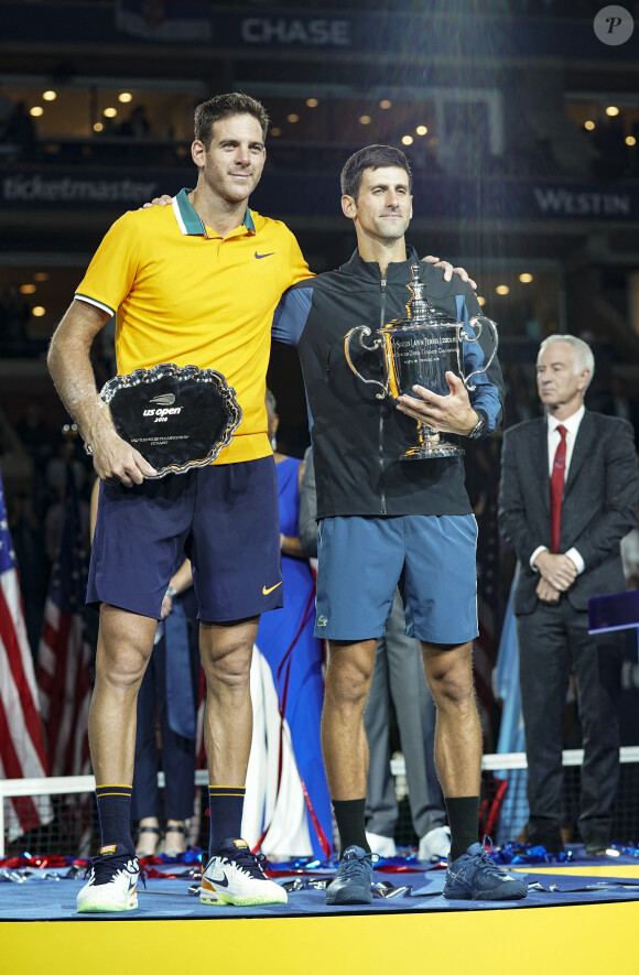 Novak Djokovic, vainqueur de l'US Open de Tennis 2018 à New York. Le 9 septembre 2018