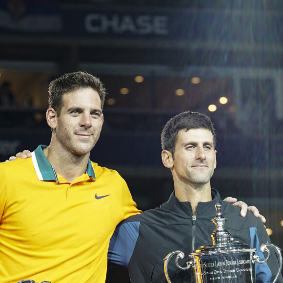 Novak Djokovic, vainqueur de l'US Open de Tennis 2018 à New York. Le 9 septembre 2018