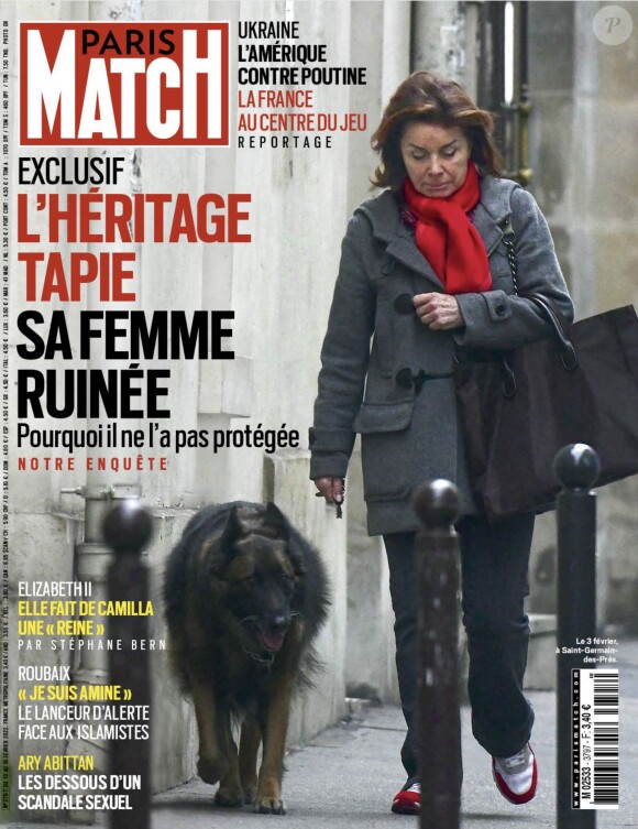 La couverture du magazine Paris Match du 10 février 2022