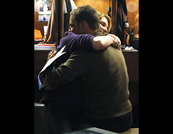 Katherine Heigl et Justin Chambers dans l'épisode du 21 janvier 2010 de Grey's Anatomy