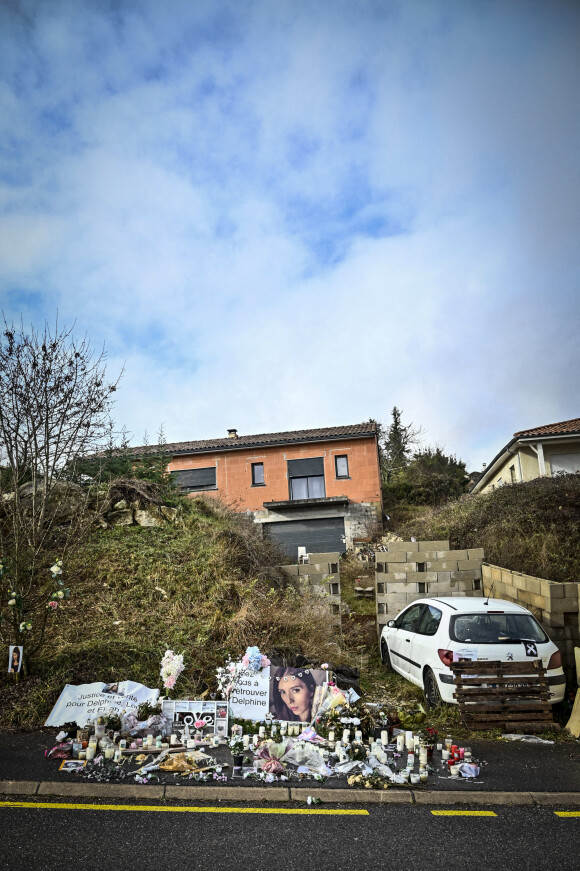 Vue générale de la maison de Delphine Jubillar à Cagnac les Mines, FRance, le 8 janvier 2022. © Thierry Breton/Panoramic/Bestimage