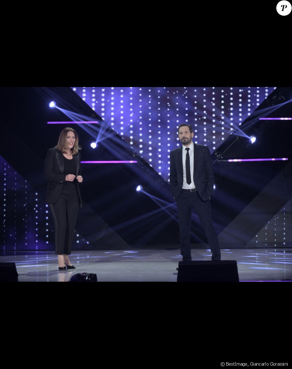 Exclusif - Sandrine Alexis et Régis Mailhot - Enregistrement de l'émission "Les 30 duos Comiques Préférés des Français", présentée par L.Boccolini, et diffusée le 12 février sur France 2 © Giancarlo Gorassini / Bestimage