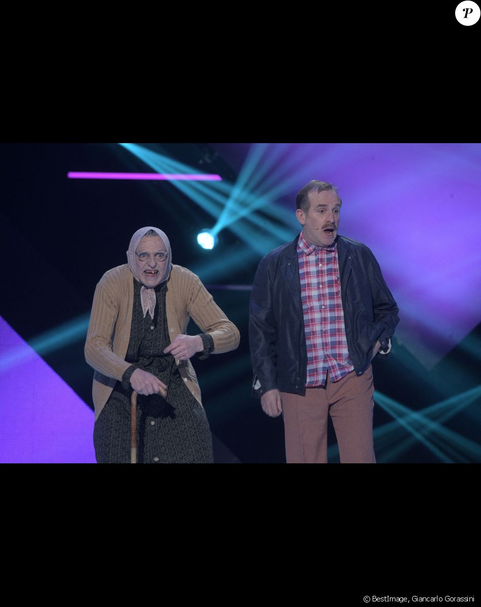 Exclusif - Les Bodin's (Vincent Dubois et Jean-Christian Fraiscinet) - Enregistrement de l'émission "Les 30 duos Comiques Préférés des Français", présentée par L.Boccolini, et diffusée le 12 février sur France 2 © Giancarlo Gorassini / Bestimage