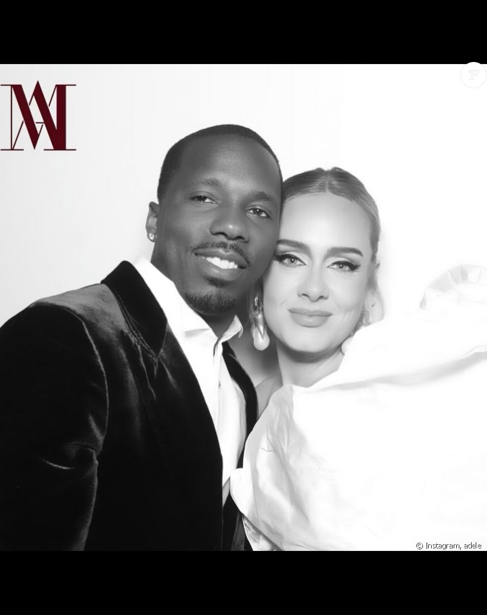 Adele et Rich Paul sur Instagram.