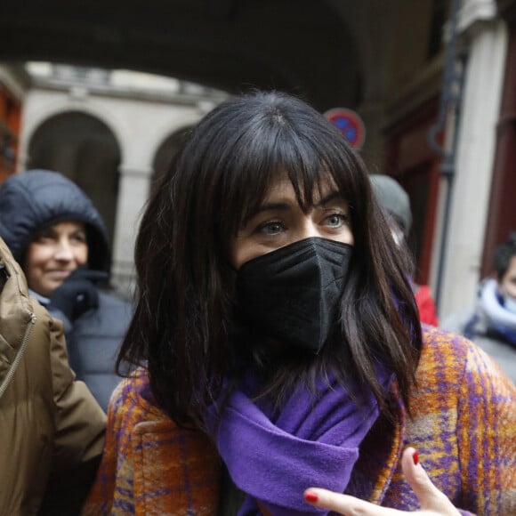 Exclusif - Nolwenn Leroy arrive à un enregistrement TV à l'Olympia à Paris, France, le 3 février 2022.