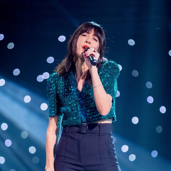 Exclusif - Nolwenn Leroy - Enregistrement de l'émission "Symphonie pour la vie, Spéciale Pièces Jaunes" aux Folies Grüss à Paris, diffusée le 4 février sur France 3. Le 12 janvier 2022 © Cyril Moreau / Bestimage