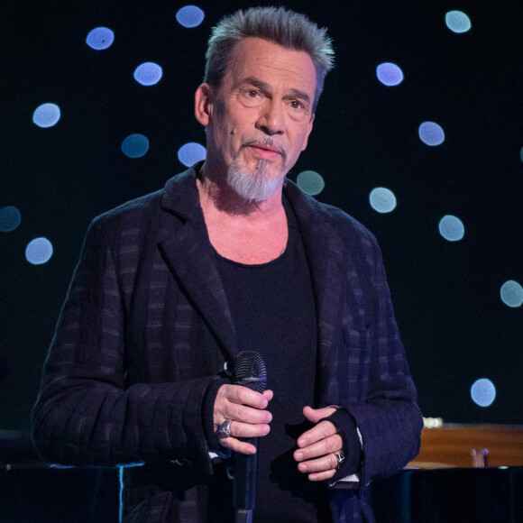 Exclusif - Florent Pagny - Enregistrement de l'émission "Symphonie pour la vie, Spéciale Pièces Jaunes" aux Folies Grüss à Paris © Cyril Moreau / Bestimage