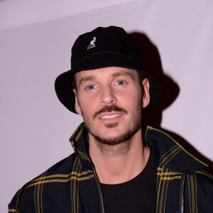 Matt Pokora lors de la soirée d'anniversaire de C.Bruna (27 ans) au restaurant Giusé Trattoria à Paris, France, le 1er octobre 2021. Un événement organisé par Five Eyes Production. © Rachid Bellak/Bestimage