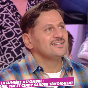 Lionel Tim (Link Up) au bord des larmes dans "TPMP People" en évoquant la réussite de Matt Pokora - C8