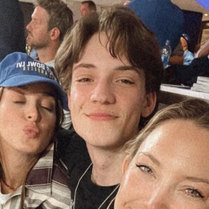 Kate Hudson et son fils Ryder sur Instagram. Le 14 février 2022.