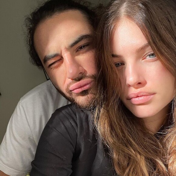 Thylane Blondeau et son fiancé Ben Attal ont célébré la Saint-Valentin ensemble.
