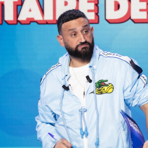 Exclusif - Cyril Hanouna pendant l'émission TPMP (Touche Pas à Mon Poste) présentée en direct par C.Hanouna le 06/01/22 en direct sur C8 - Paris le 06/01/22 © Jack Tribeca / Bestimage 