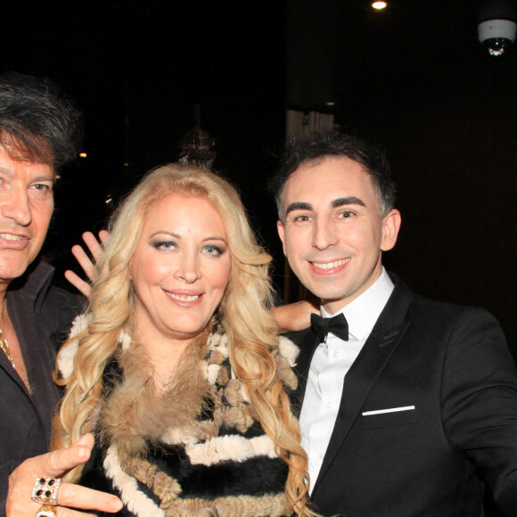 Exclusif - Loana Petrucciani, Eryl Prayer et Jordan de Luxe lors d'un dîner à l'hôtel B-Montmartre à Paris, suivi d'une soirée au restaurant Manko. Le 17 février 2022 © Baldini / Bestimage 