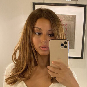 Zahia Dehar en février 2021.