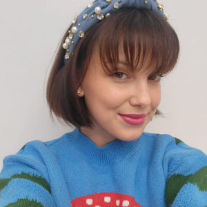 Millie Bobby Brown en janvier 2022.