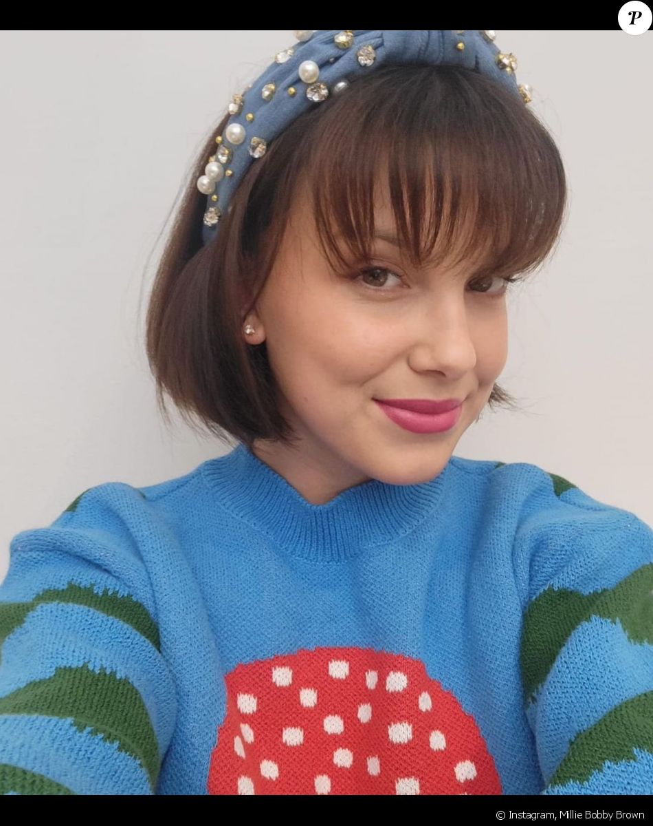 Millie Bobby Brown en janvier 2022.