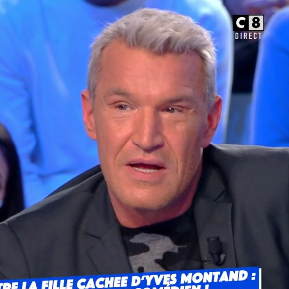 Benjamin Castaldi et Aurore Drossart, prétendue fille d'Yves Montand, s'explique dans Touche pas à mon poste lundi 21 février