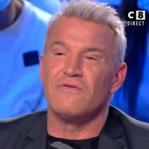 Benjamin Castaldi et Aurore Drossart, prétendue fille d'Yves Montand, s'explique dans Touche pas à mon poste lundi 21 février