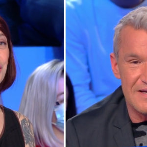 Benjamin Castaldi et Aurore Drossart, prétendue fille d'Yves Montand, s'explique dans Touche pas à mon poste lundi 21 février