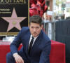 Michael Buble honoré avec son étoile sur le Walk Of Fame à Hollywood Los Angeles, le 16 novembre 2018