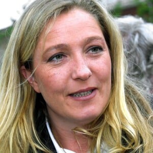 Portrait de Marine Le Pen en 2002