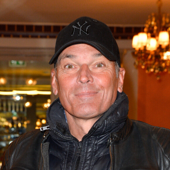 Exclusif - Laurent Baffie - Spectacle exceptionnel "Comic-Art" avec Christelle Chollet et Richard Orlinski au théâtre du Palais Royal à Paris le 14 novembre 2016. © Coadic Guirec/Bestimage