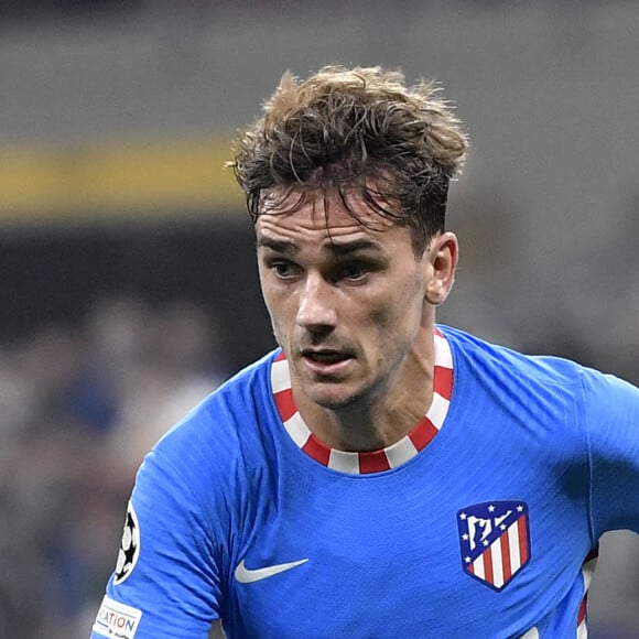 Antoine Griezmann - Victoire de l'Atletico Madrid (2) face à l'AC Milan (1) lors de la deuxième journée de la Ligue des champions au stade San Siro à Milan, Italie, le 28 septembre 2021. © Inside/Panoramic/Bestimage