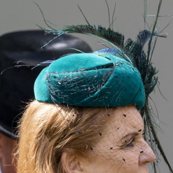 Le prince Andrew, duc d'York, Sarah Ferguson lors des courses de chevaux à Ascot le 21 juin 2019. 