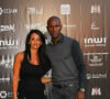 Eric Abidal et sa femme Hayet - Ouverture du Festival Marrakech du Rire 2015. Le 13 juin 2015 à Marrakech