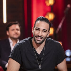 Exclusif - Adil Rami - Enregistrement de l'émission "On est presque en direct" (OEED), présentée par L.Ruquier, et diffusée sur France 2 le 12 décembre 2020 © Jack Tribeca / Bestimage