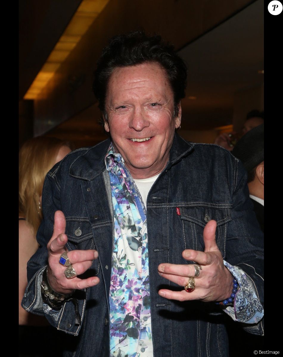 Michael Madsen à la sortie de la 77ème cérémonie annuelle des Golden Globe Awards au Beverly Hilton Hotel à Los Angeles, le 5 janvier 2020.