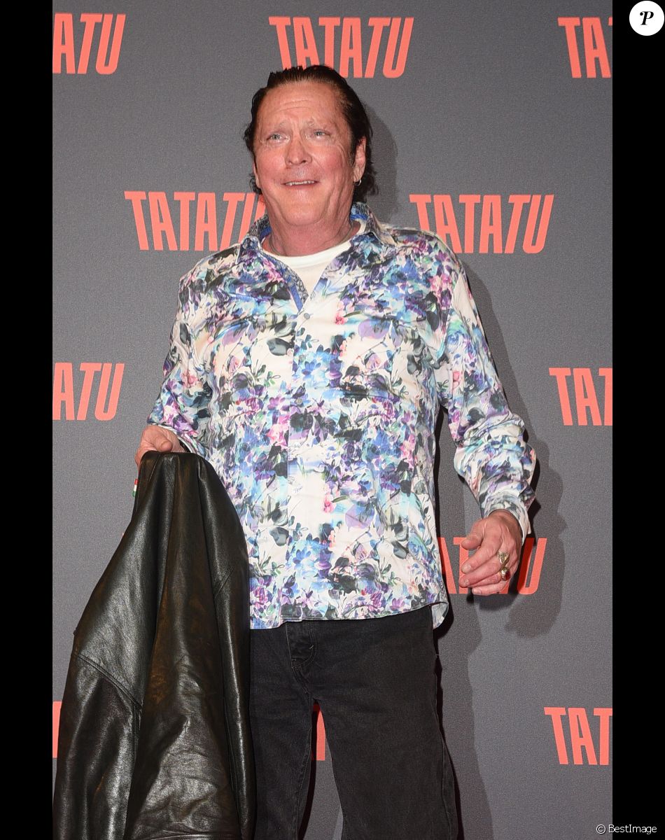 Michael Madsen à la soirée de présentation de la nouvelle plateforme TaTaTu lancée par Ambi Media Group aux studios Ex De Paolis à Rome, Italie, le 6 mars 2019.