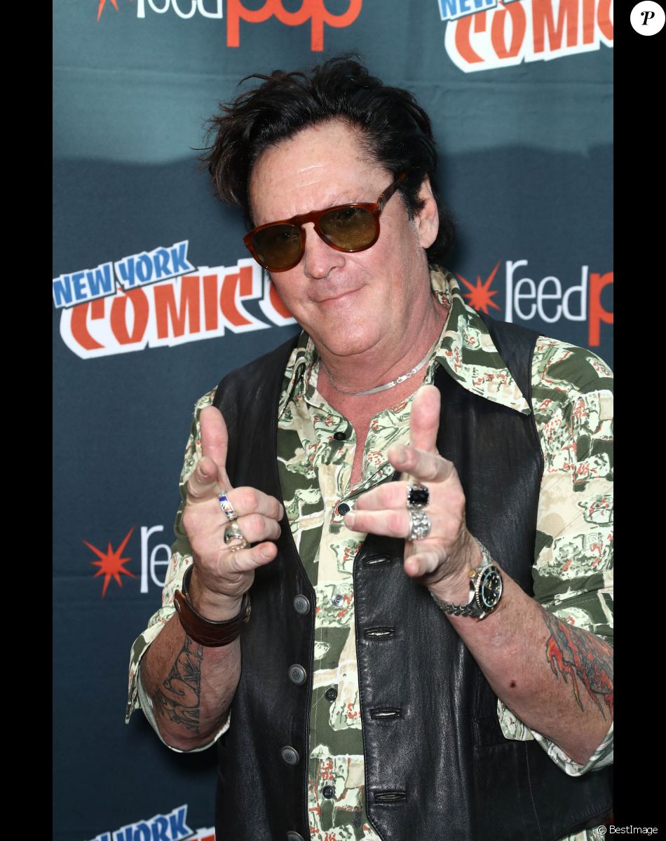 Michael Madsen - Photocall de "Explosion Jones" au Comic Con à New York. Le 5 octobre 2017