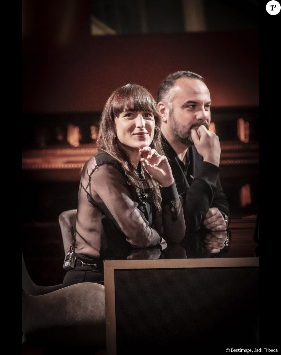 Juliette Armanet sur le plateau de l'émission "On Est En Direct" à Paris, le 22 janvier 2022. © Jack Tribeca/Bestimage
