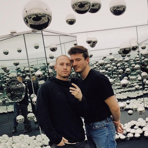 Pepe Muñoz et son compagnon Brayden Newby sur Instagram.