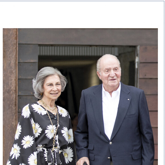 Le roi Juan Carlos, la reine Sofia - Carte de voeux officielle de la couronne d'Espagne pour Noël 2019 et le nouvel an 2020 le 16 décembre 2019.